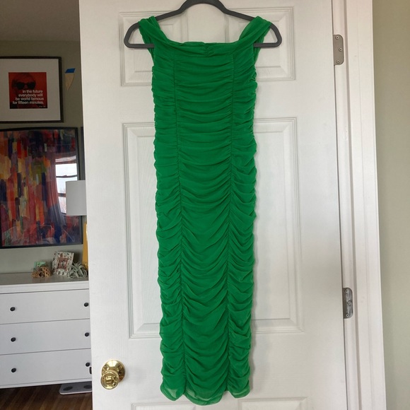 Majorelle Tabitha Midi Dress in Kelly Green - size XXS - Picture 6 of 6